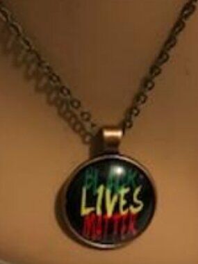 Black Lives Matter Pendant Necklace